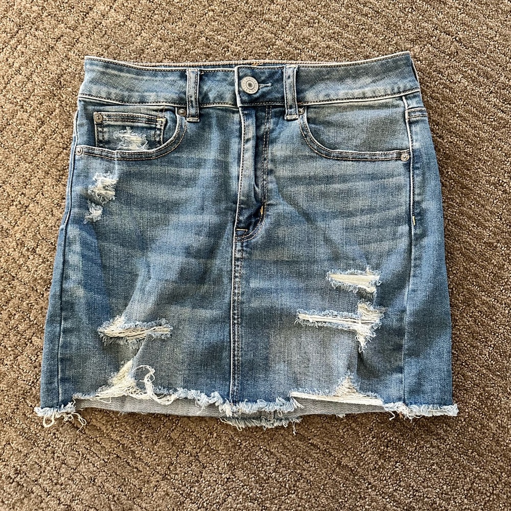 Denim skirt